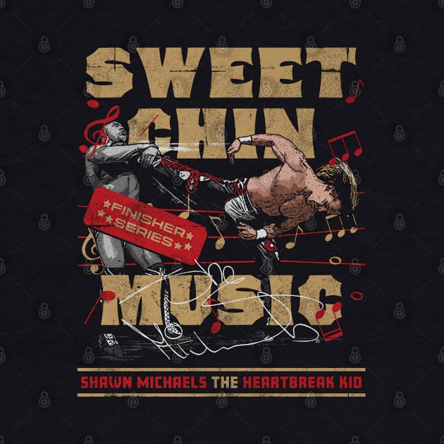 Shawn Michaels Sweet Chin Music by MunMun_Design